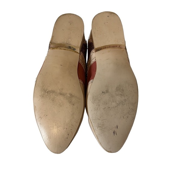 Dsign Step Leather With Broguing Herringbone Tweed Booties - Size US 6 - Picture 6 of 15